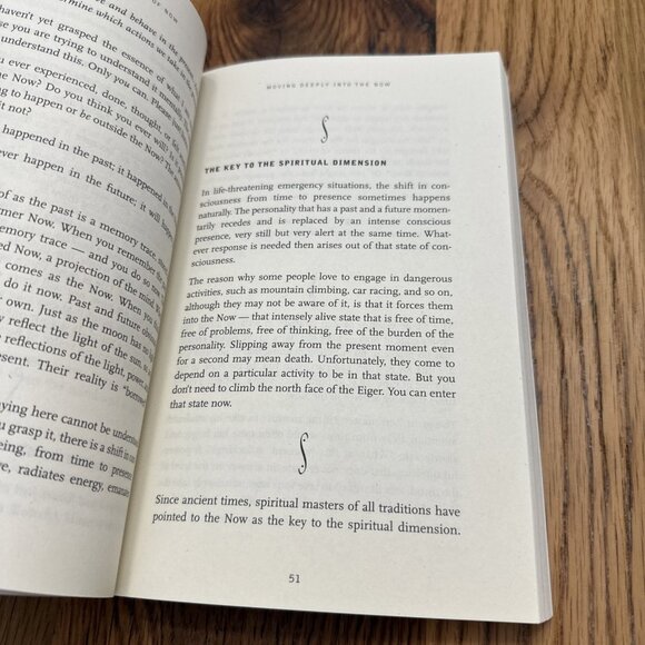 Power of Now : A Guide to Spiritual Enlightenment by Eckhart Tolle (2004, Trade - Picture 4 of 7